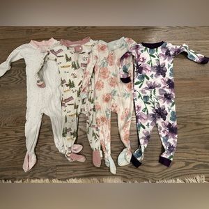 Burt’s bees baby 12 mo PJ lot